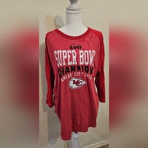 Majestic Red Long Sleeve Shirt